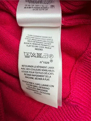 Polo Golf Ralph Lauren Women S Pink Cashmere Blend Full Zip Hooded Sweater thumbnail 8