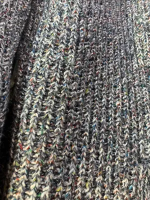 aerie Gray Half-Zip Sweater size M thumbnail 2