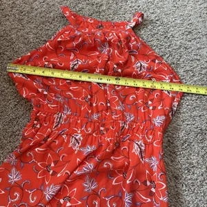 Collective Concepts Red Floral Maxi Dress Size Large Wedding Date Night Resort thumbnail 5