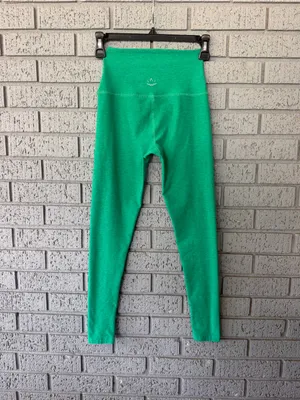 Beyond Yoga Spacedye High Waisted Yoga Capris Green Grass Heather Size XS thumbnail 5