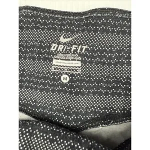 Nike Dri-FIT Geometric‎ Pattern Capri Workout Leggings Athletic Pants Medium thumbnail 3