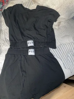 Pretty Little Thing Black Lounge Set thumbnail 2