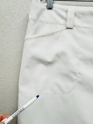 Nike Golf Skort Womens 16 White Fit Dry Performance Stretch Tennis Athletic thumbnail 5