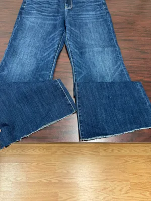 American Eagle Next Level Stretch Super Hi-Rise Flare Jeans Size 14 thumbnail 3