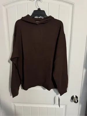 Softies DreamTech Oversize Hoodie Lounge Set Espresso Large New thumbnail 4
