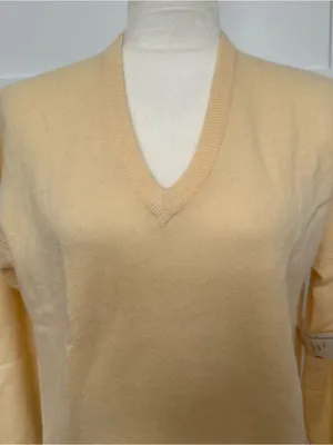 Vintage Butter Yellow Wool Sweater thumbnail 2