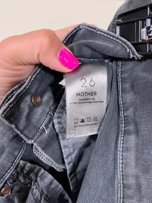 MOTHER The Stunner Zip Fly Ankle Step Fray Stretch Denim Jean Size 26 thumbnail 11
