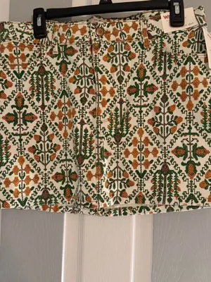 Free People x Wrangler Patterned Mini Skirt thumbnail 2