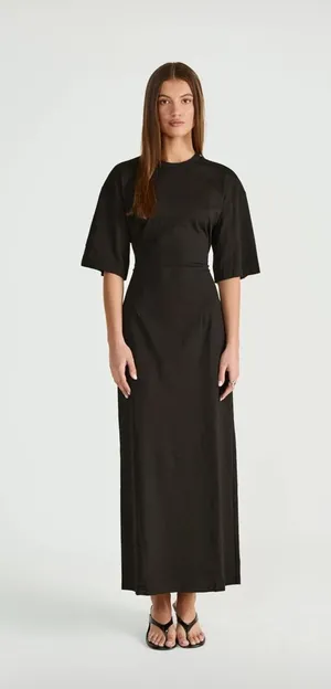Black Work Dress Charcoal thumbnail 1