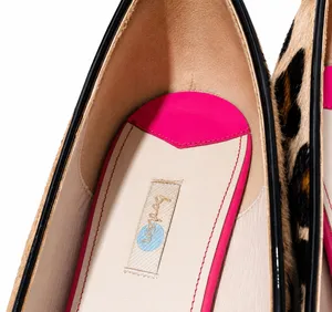 Boden 959 Leopard Calf Hair Mary Jane Pumps Women European Size 38 thumbnail 7