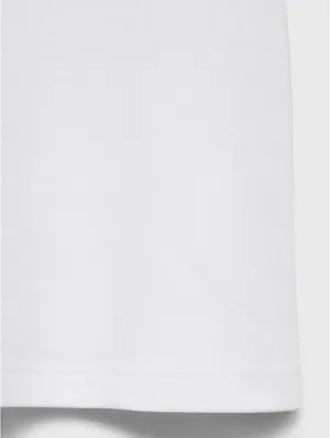 Mango Cotton Short-Sleeved T-Shirt NWT White Small thumbnail 3