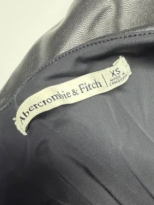 Abercrombie & Fitch faux leather leggings‎ women’s size XS pants thumbnail 5