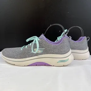 Skechers GoWalk Arch Fit Women's Grey Walking or Running Sneakers Sz 9 SKU 6325 thumbnail 5