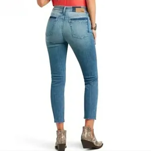 Ariat Boyfriend High Rise Jordana Straight Bombshell Jeans Size 28R thumbnail 6