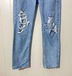 AGOLDE 90s Mid Rise Loose Fit Distressed Jeans Revolve Style #A069C-811 Size 26 thumbnail 5