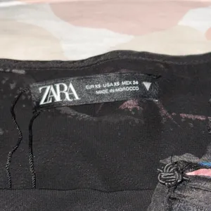 ZARA Floral Satin Skirt thumbnail 4