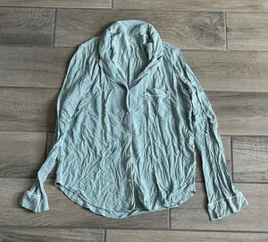 Victoria's Secret Teal Casual Top thumbnail 1