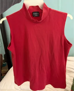 Southern lady top Red Size L thumbnail 1