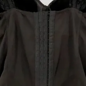 Spirit Lace Trim Corset Top Camisole Womens Size L Black Gothic Witchy Whimsigoth thumbnail 5
