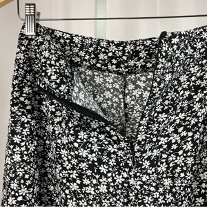 Boho Small Ditsy Floral Daisy Wide Leg 60's Flare Pants Hippie Retro thumbnail 4