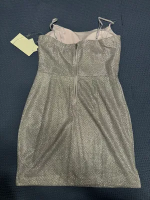 Sequin mini dress Purple Size M thumbnail 2