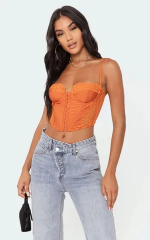 Edikted Lace Corset thumbnail 1