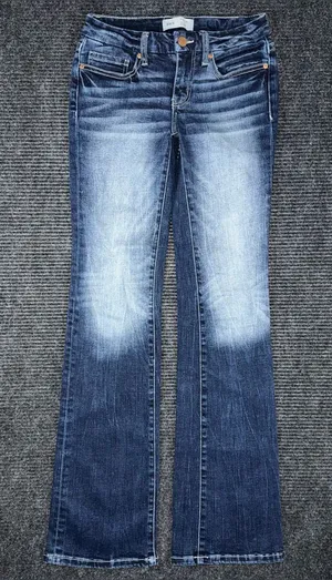 Buckle BKE Stella Slim Fit Low Rise Bootcut Stretch Jeans 25x33.5 LONG BGK815L thumbnail 1