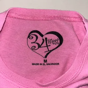Pink baby tee Size M thumbnail 2