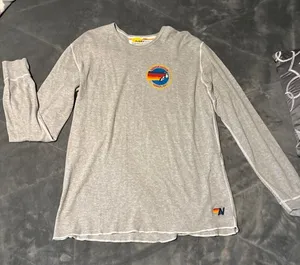 Aviator Nation Long Sleeve in Gray Size XXL thumbnail 1