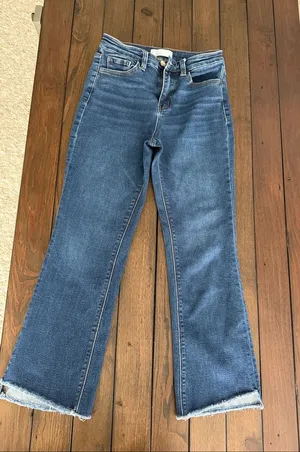 Vervet High Rise Flare Jeans Women’s Size 28 Blue Stretch Denim thumbnail 1