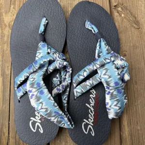 Skechers Cali Women's Meditation Studio slingback With Fabric Straps Size 10 thumbnail 1