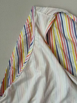 kate spade Multicolor Striped Tie-Front‎ One-Piece Size M/L thumbnail 8