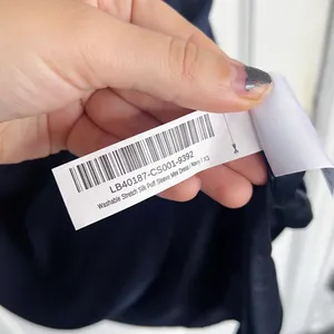 Quince • Washable Stretch Silk Puff Sleeve Mini Dress navy blue v neck thumbnail 9