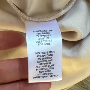 Ellie Tabari Cream Mock Neck Top Oversized Elegant Gold Zip Pullover Sweater thumbnail 7