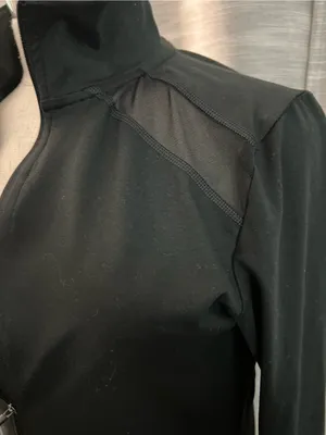 Champion Black Full-Zip Athletic Jacket thumbnail 2