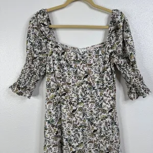 Audrey Parks x Francesca's NWT‎ Floral Midi Dress Size Medium thumbnail 3