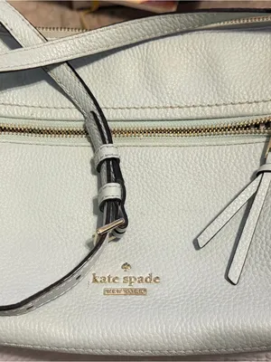 Kate Spade Mint Pebbled Leather Crossbody with Gold Hardware thumbnail 4