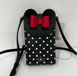 Kate Spade Disney Minnie Mouse North South Flap Phone Crossbody Bag thumbnail 2