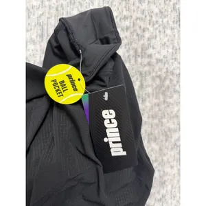 Prince Womens Flounce Skort Pure Black Tennis Skirt Built-in‎ Shorts WPT17231 XS thumbnail 6