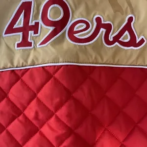San Francisco 49ers Officially Licensed NFL Vest Womens Sz Small thumbnail 8