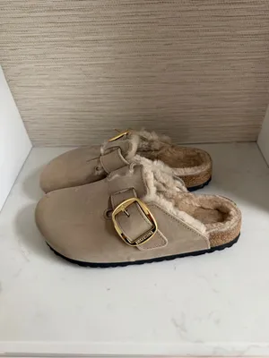 Birkenstock Boston Big Buckle Shearling Clogs thumbnail 2