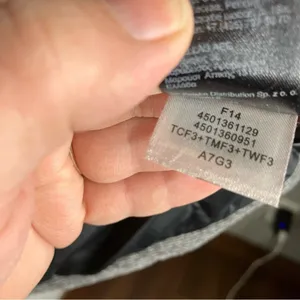 The North Face Pseudio puffer vest gray women’s size‎ medium winter casual thumbnail 8
