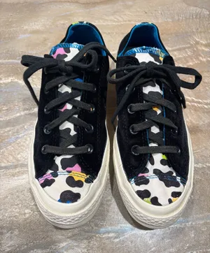 Converse All Star Chuck 70 OX Low-Top Black Sneakers Size Women’s 5.5 thumbnail 1