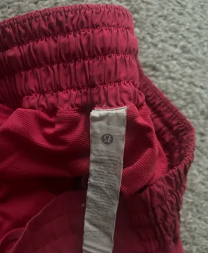 Lululemon pink shorts Size 4 #athleisure #running thumbnail 3