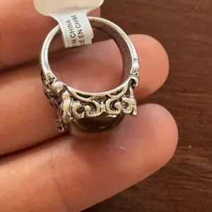 Free people Elegant Silver and Yellow Stone Ring thumbnail 2