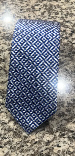 CHARLES TYRWHITT Men's 100% Silk Necktie Designer Blue thumbnail 3