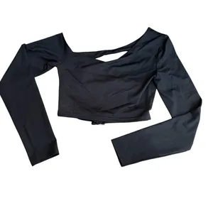 Outcast Size S‎ Blaine Buckle Cutout Long Sleeve Top Black Alternative Punk NWT thumbnail 5