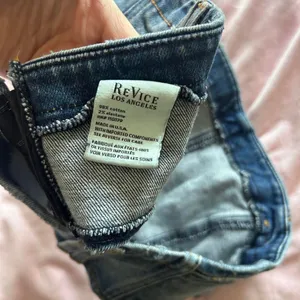 Revice Denim Buckle Jean Tube Top Y2K McBling Size XL thumbnail 6