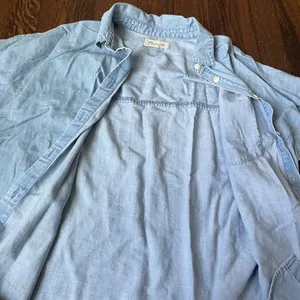 Madewell short sleeve denim button down thumbnail 3