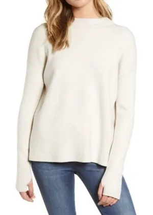 N.PHILANTHROPY Ollie Sweater Cream Twist Back Size Large L‎ NWT thumbnail 1